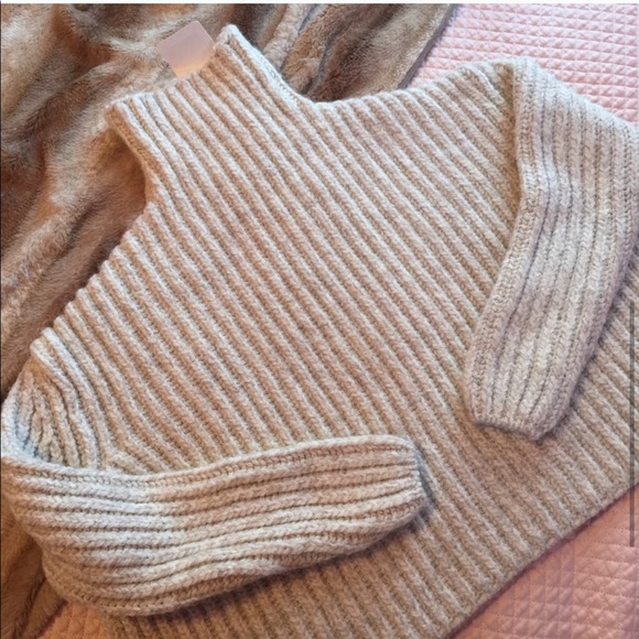 Zara Cream Cropped Knit - Picture 4 of 5